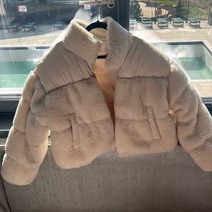 Sherpa Puffer Jacket